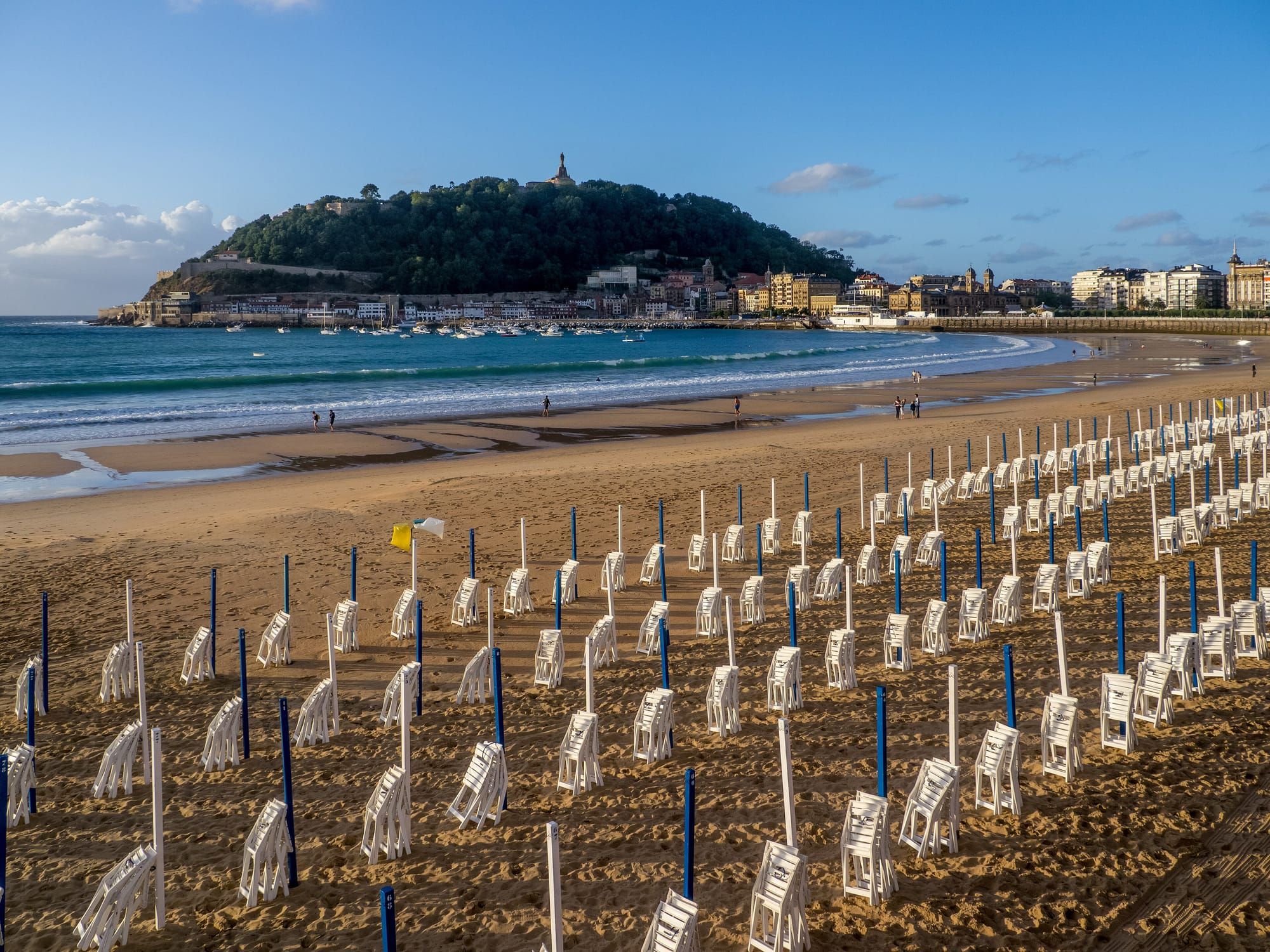 La Concha beach in San Sebastián